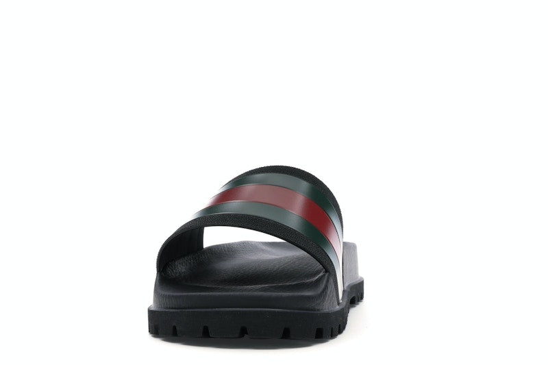 Gucci Web Slide Sandal Black