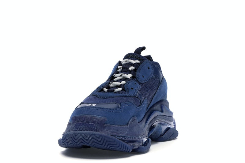 Balenciaga Triple S Clear Sole Navy