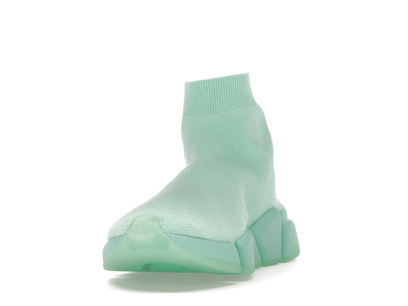 Balenciaga Speed 2.0 Recycled Transparent Sole Green