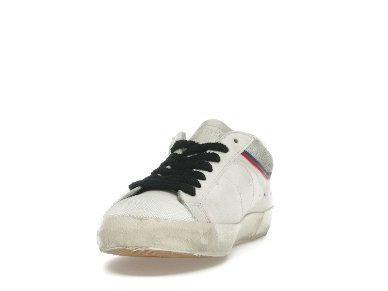 Golden Goose Super Star White Grey Red Blue