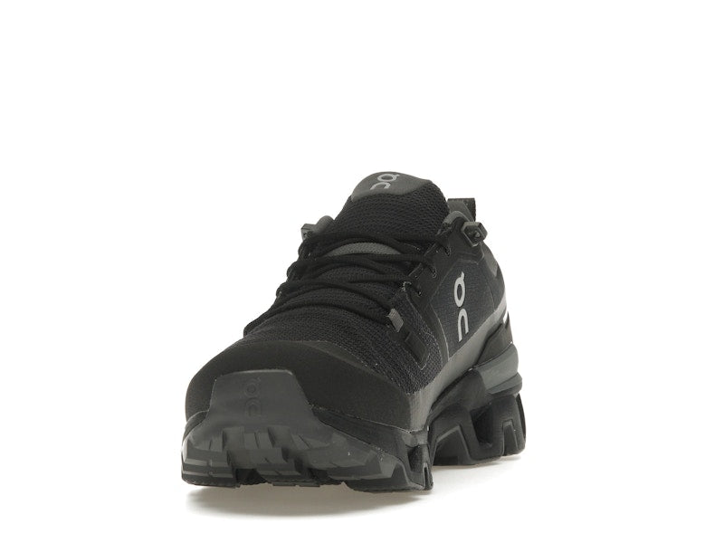 On Running Cloudwander Waterproof Black Eclipse