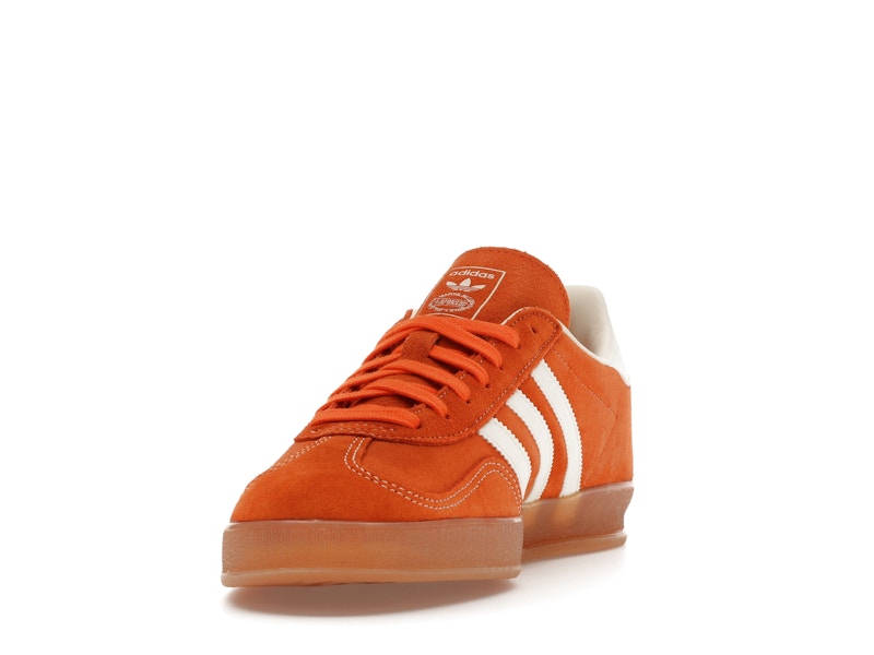 adidas Gazelle Indoor Orange Off White Gold Metallic