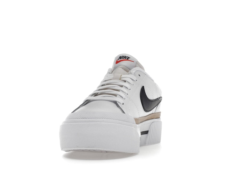 Nike Court Legacy Lift White Black (Women's)