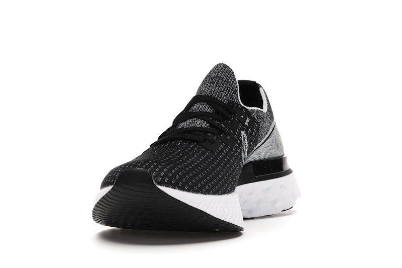Nike React Infinity Run Flyknit Black White