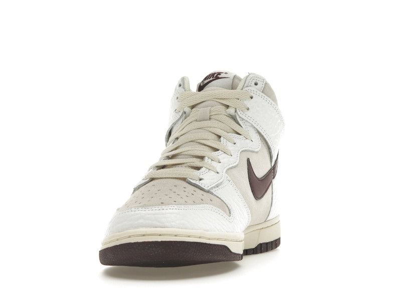 Nike Dunk High Light Orewood Brown Burgundy Crush (Women's)