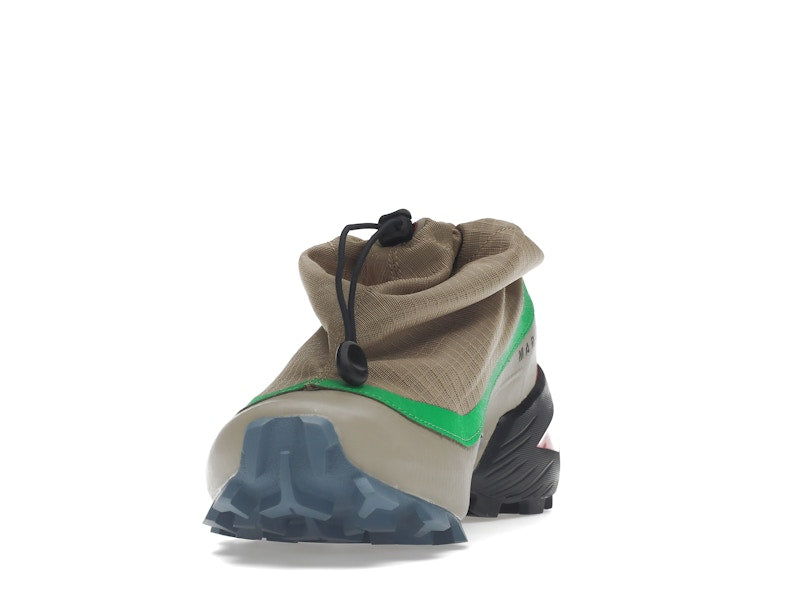 Salomon Cross Low Drawstring MM6 Maison Margiela Kelp Vintage Khaki Bright Green