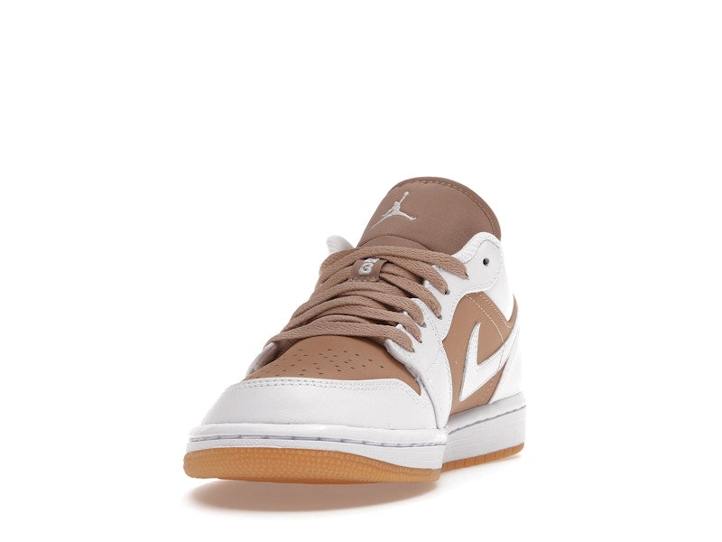 Jordan 1 Low Gum White