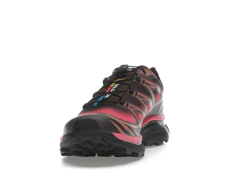 Salomon XT-6 Skyline Black Coffee Rouge Red