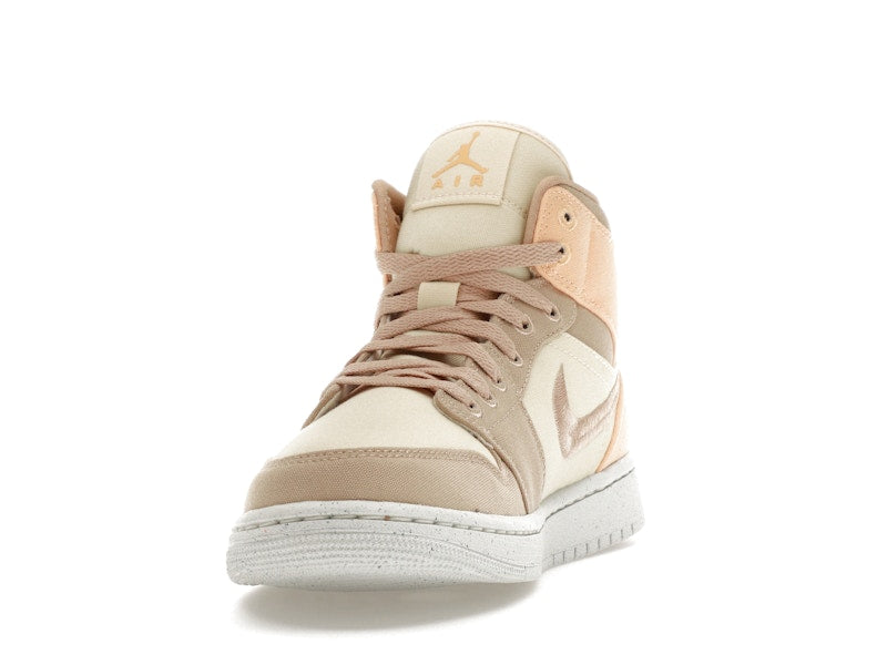 Jordan 1 Mid SE Canvas Khaki (Women's)