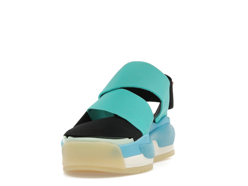 adidas Y-3 Hokori Sandal Black Mint Cyan