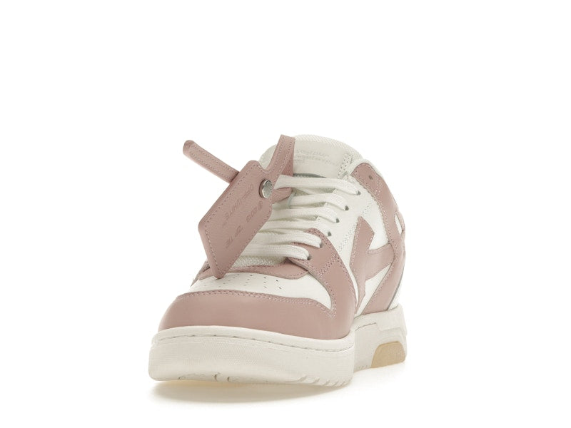 OFF-WHITE Out Of Office "OOO" Low Tops White Pink (Women's)