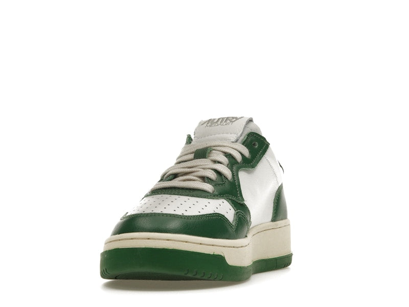 Autry Medalist Leather Low Green White