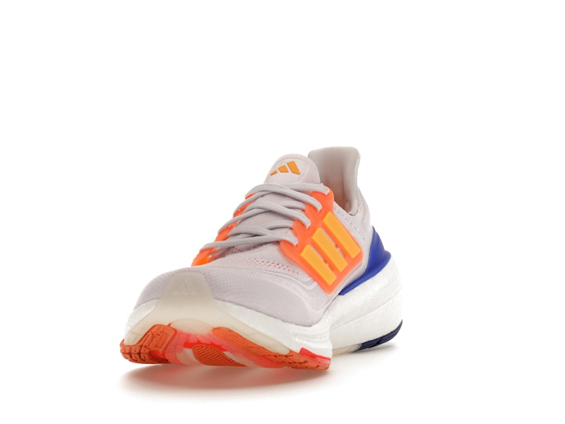 adidas Ultra Boost Light Cloud White Solar Gold Lucid Blue