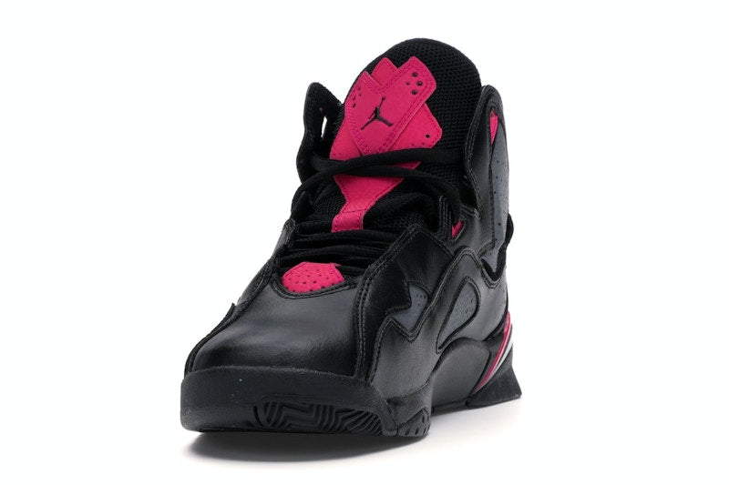 Jordan True Flight Black Dark Grey Deadly Pink (GS)