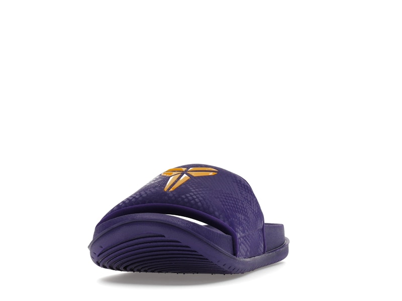 Nike Kobe Offcourt Slide Purple University Gold