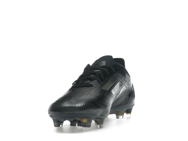 adidas F50 Pro FG Core Black Iron Metallic Gold Metallic