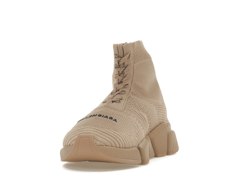 Balenciaga Speed 2.0 Lace Up Beige (Women's)