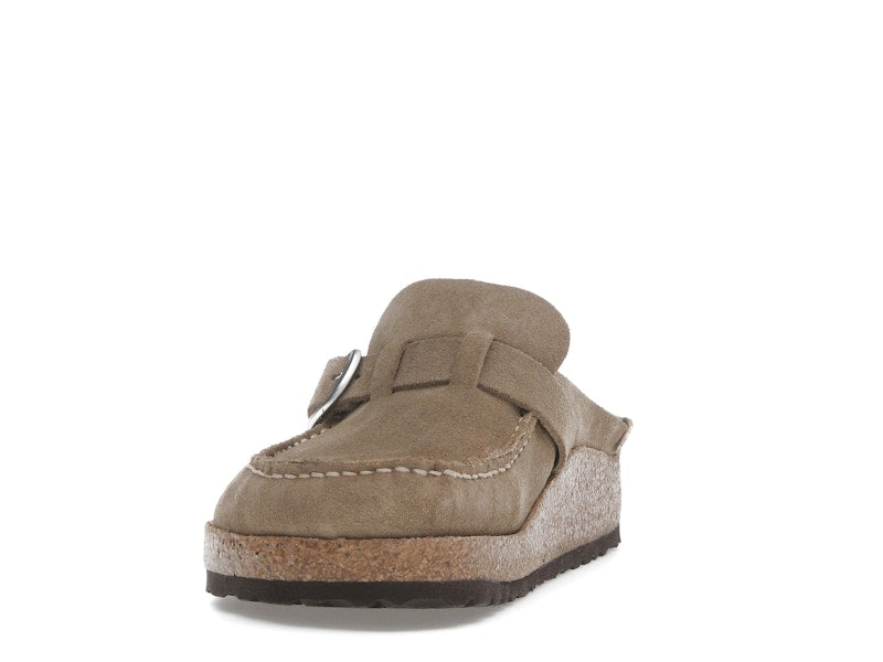 Birkenstock Buckley Suede Gray Taupe
