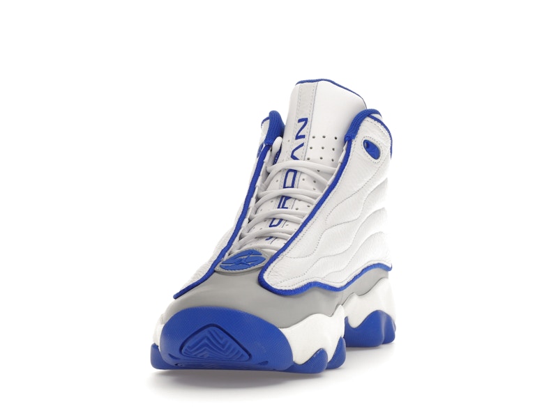 Jordan Pro Strong White Royal Grey