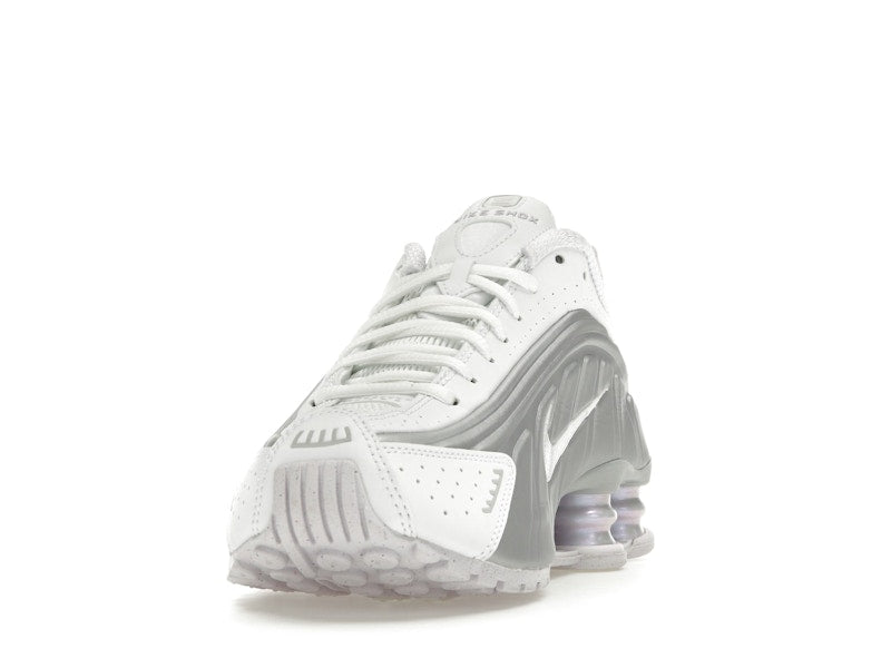 Nike Shox R4 White Metallic Platinum Barely Grape (Women's)