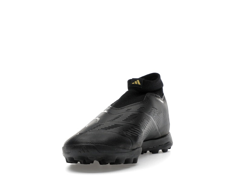 adidas Predator League Laceless Turf Core Black Carbon Gold Metallic