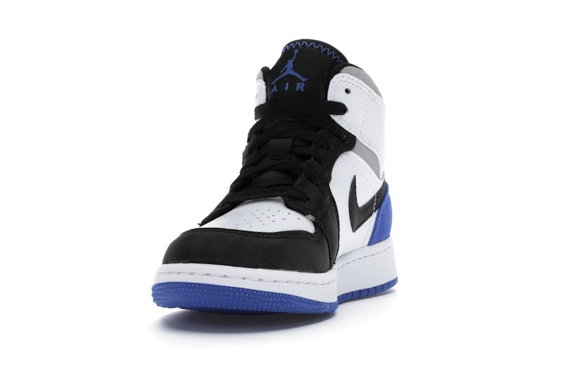 Jordan 1 Mid SE White Black Royal (GS)
