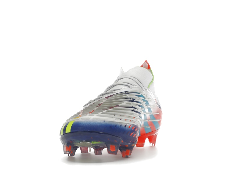 adidas Predator Edge.1 FG White Solar Yellow Power Blue
