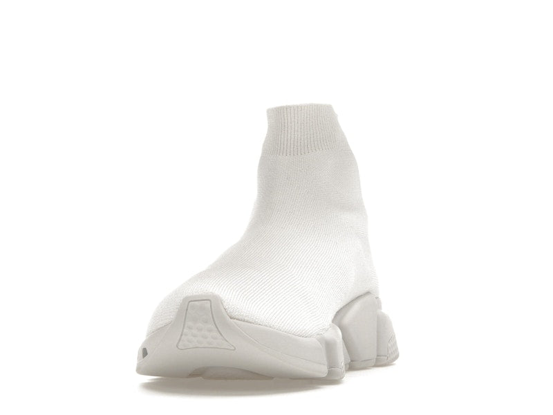 Balenciaga Speed Graffiti Trainers White Black