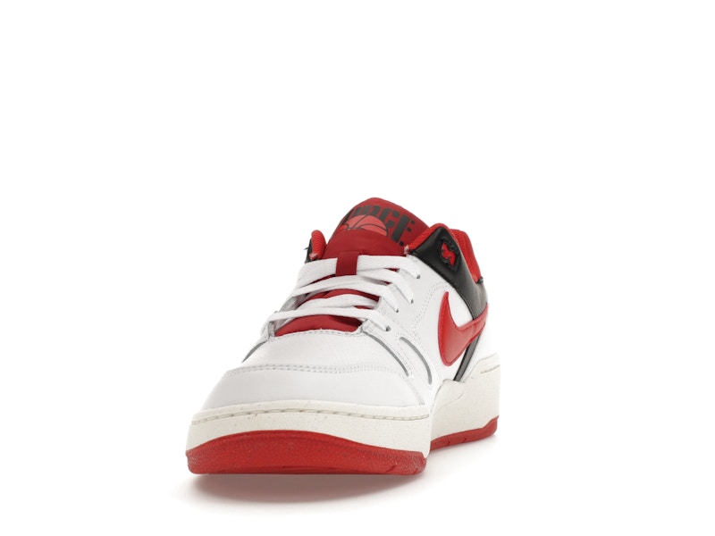 Nike Full Force Low White Red Black