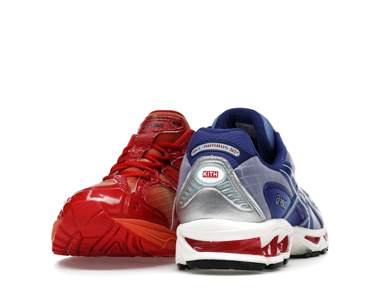 ASICS Gel-Nimbus 10.1 Kith Marvel vs. Capcom Iron Man vs. Mega Man Sealed Box (Comic Included)