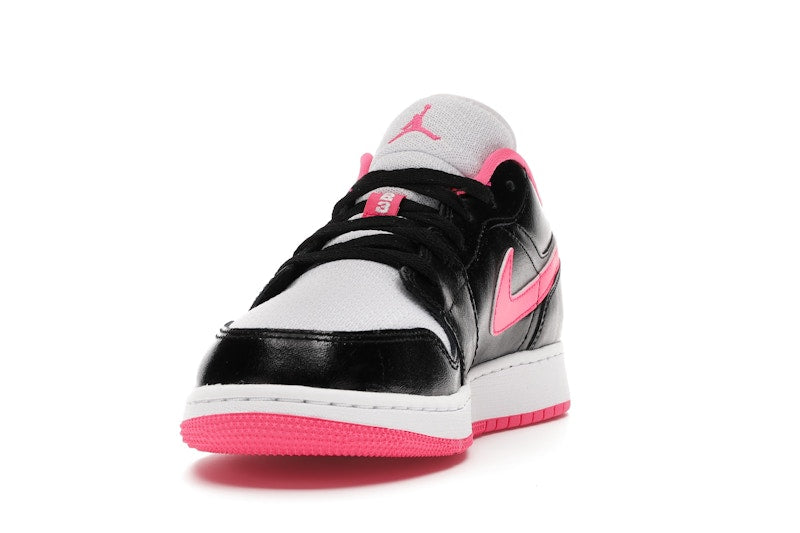 Jordan 1 Low Black White Hyper Pink (GS)