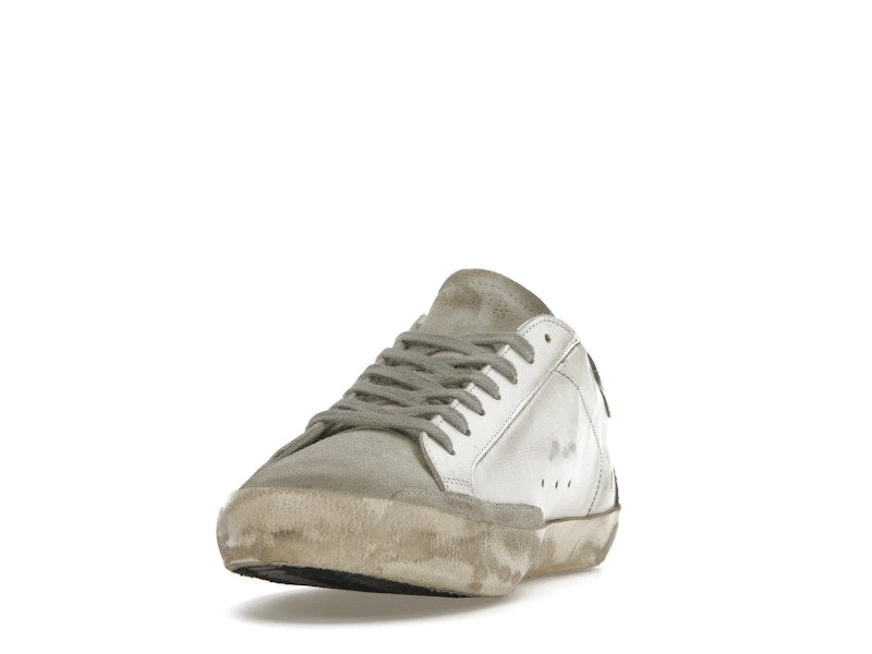 Golden Goose Super-Star White Elecctric Blue Silver