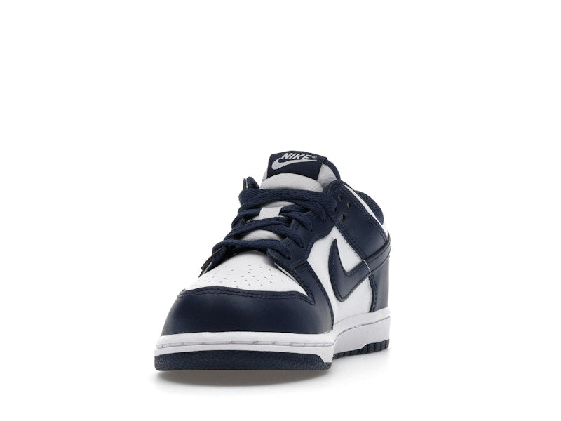 Nike Dunk Low White Midnight Navy (PS)