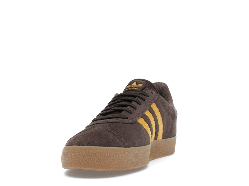 adidas Gazelle ADV Dark Brown Preloved Yellow