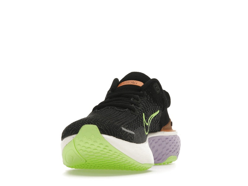 Nike ZoomX Invincible Run Flyknit 2 Black Lilac Ghost Green