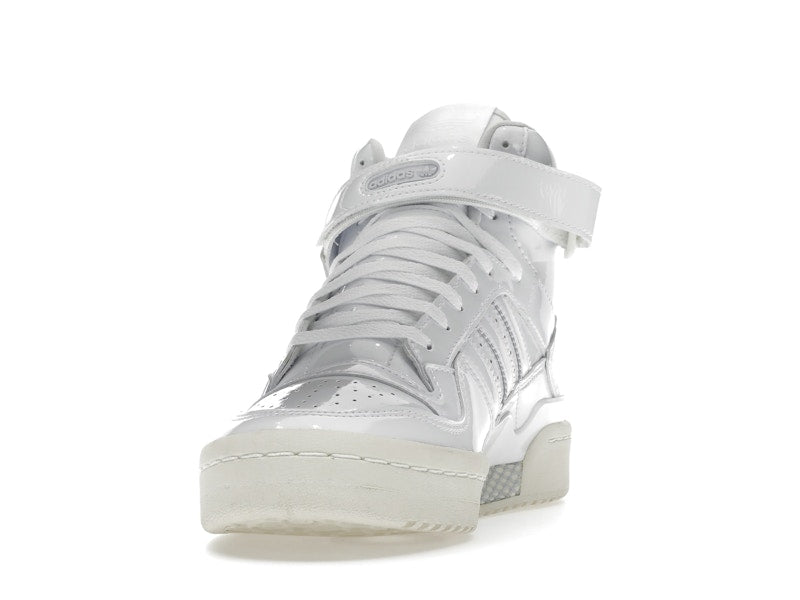adidas Forum Mid Triple White Patent Leather (Women's)