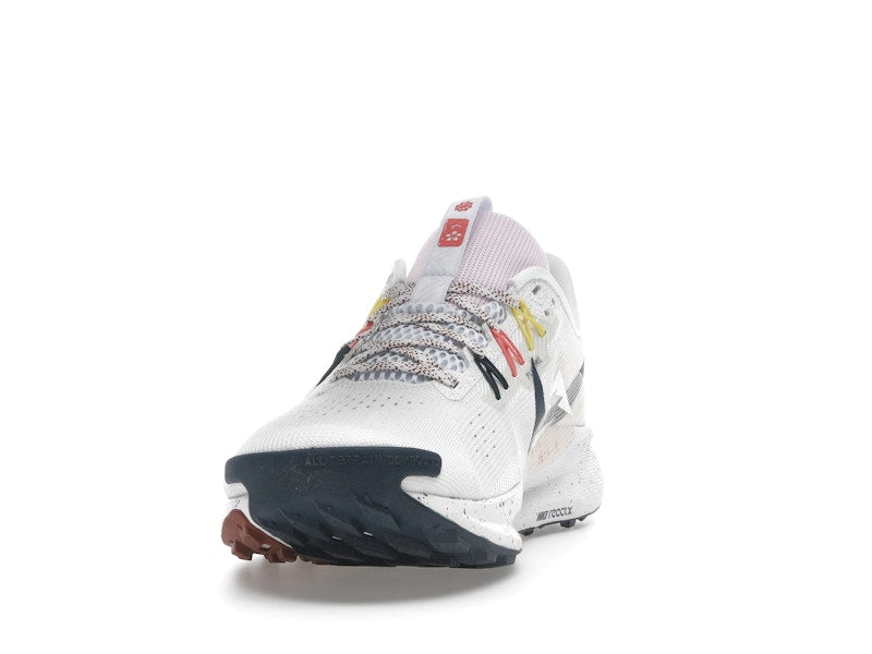 Nike React Pegasus Trail 5 Summit White Football Grey Pink Foam Armory Navy