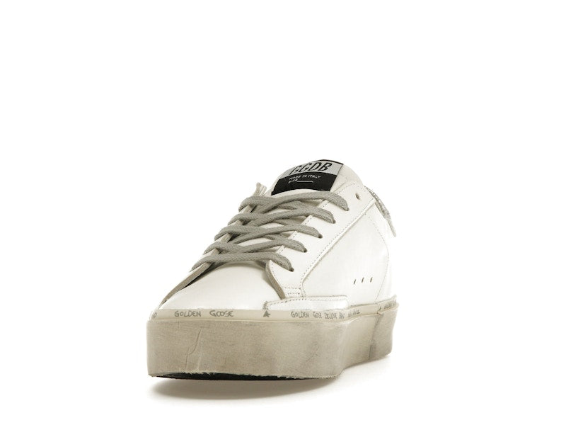 Golden Goose Hi Star White Silver (Women's)