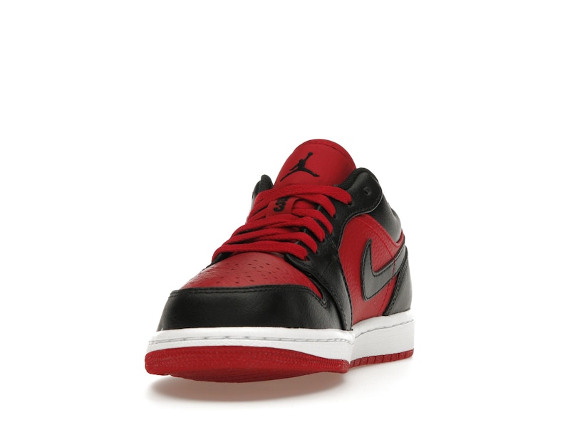 Jordan 1 Low Black Gym Red