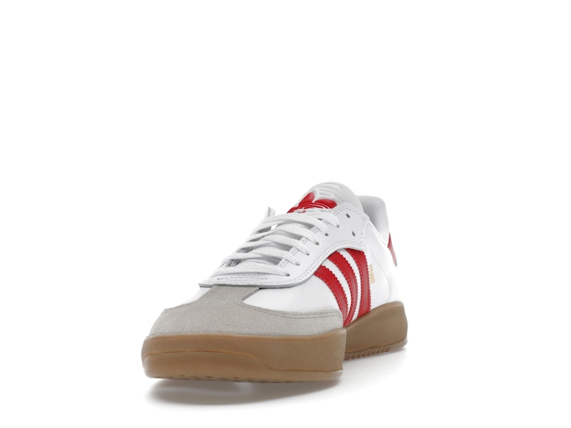 adidas Puig Samba Cloud White Better Scarlet Gum