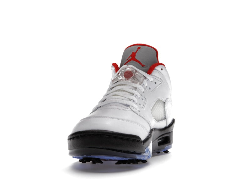 Jordan 5 Retro Low Golf Fire Red (Silver Tongue)