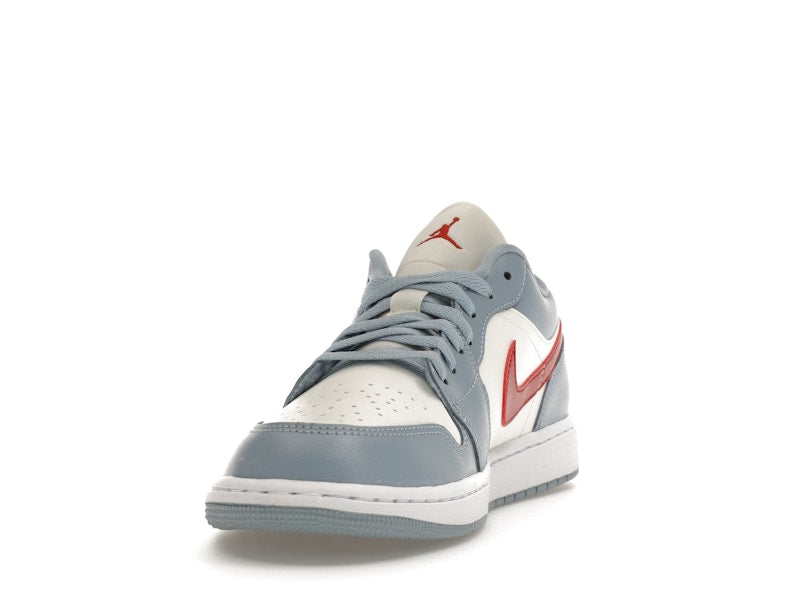 Jordan 1 Low Blue Whisper Dune Red (Women's)