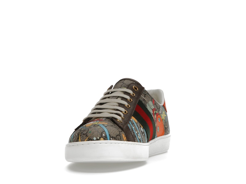 Gucci Ace x Disney Huey, Dewey, Louie Print