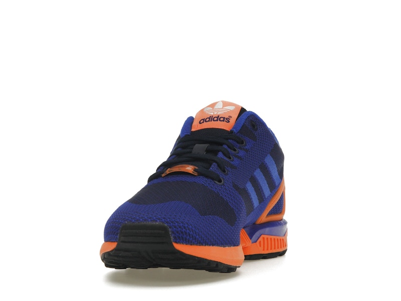 adidas ZX Flux Weave Dark Blue Orange