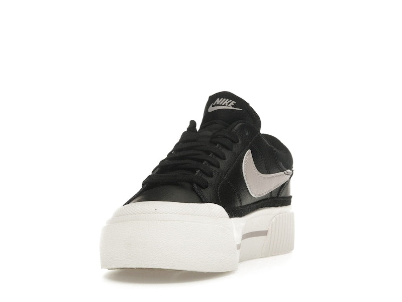 Nike Court Legacy Lift Black Sail Platinum Violet (Women's)