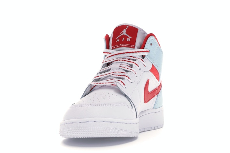Jordan 1 Mid White Topaz Mist (GS)