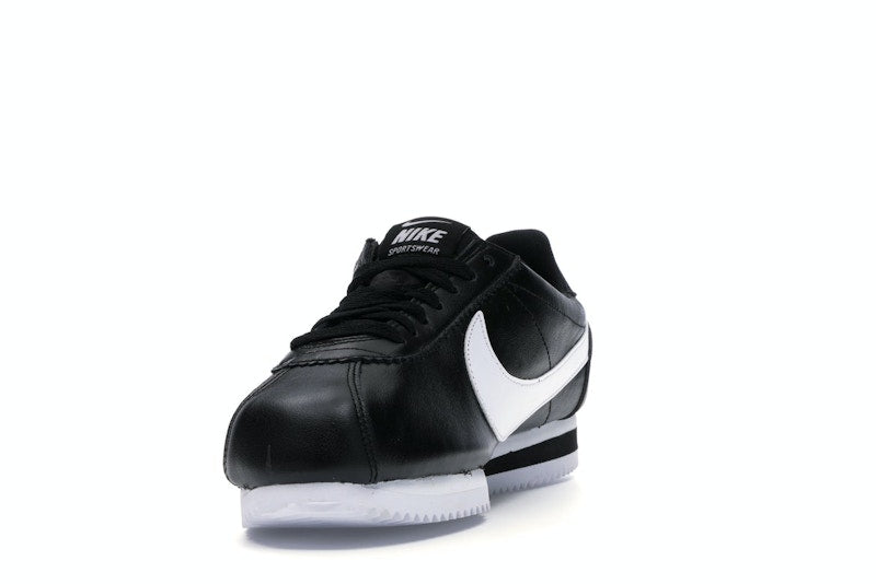 Nike Classic Cortez Mini Swoosh Black White