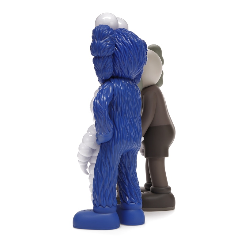 KAWS Family Vinyl Figures Brown/Blue/White