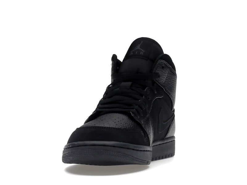 Jordan 1 Mid Black Dark Smoke Grey