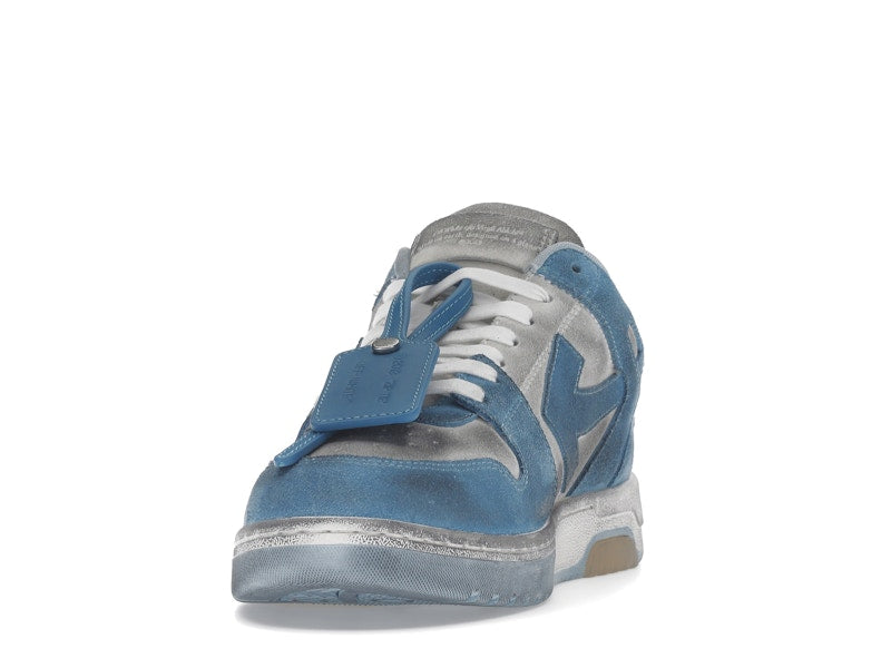 OFF-WHITE OOO Low Out Of Office Suede White Light Blue